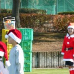 サンタ3人組が鬼