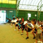 チーム対抗リレー　用意！